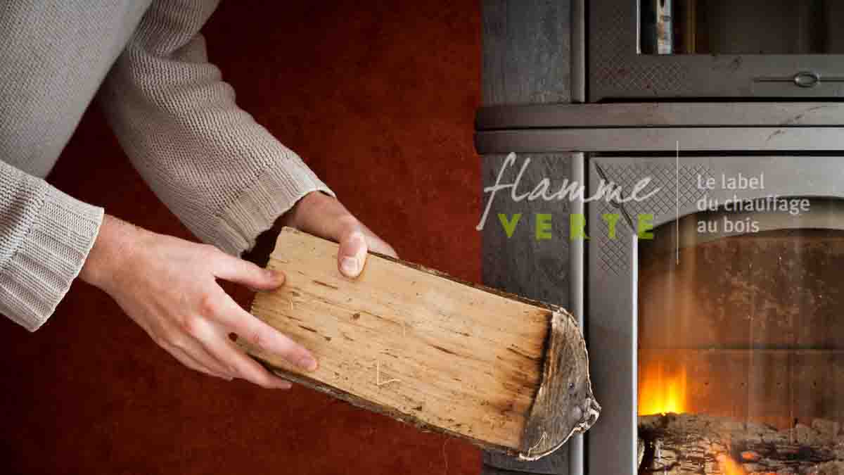 Label Flamme verte des appareils de chauffage au bois