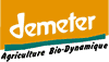 Logo label Demeter