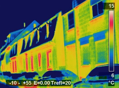 Bilan énergétique : thermographie infrarouge