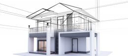 Eco-construction extension verticale d'une maison
